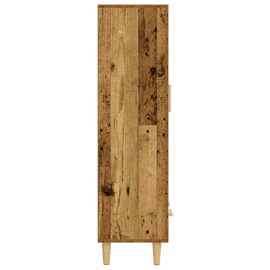 Haut Armoire Bois ancien 70 x 31 x 115 cm Bois d'ingénierie - 3