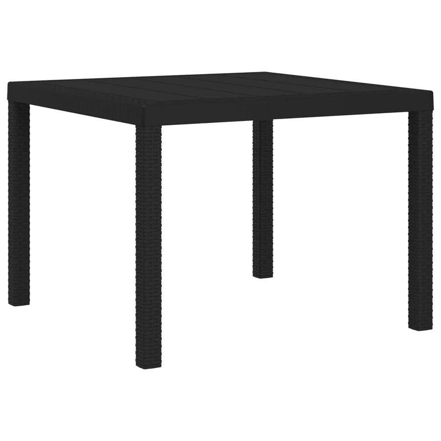 Ensemble de salle à manger pour jardin avec coussin 3 pcs PP - 5