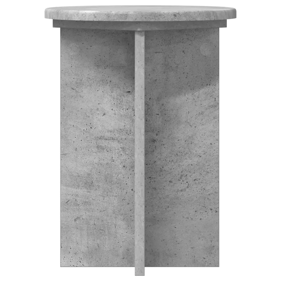Support de Plante 2 pcs Gris béton Ø29,5 x 40 cm - 6