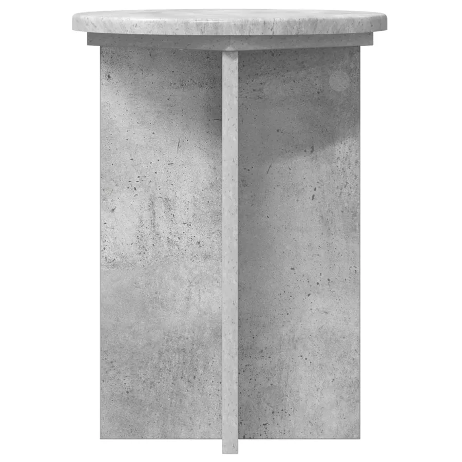 Support de Plante 2 pcs Gris béton Ø29,5 x 40 cm - 7
