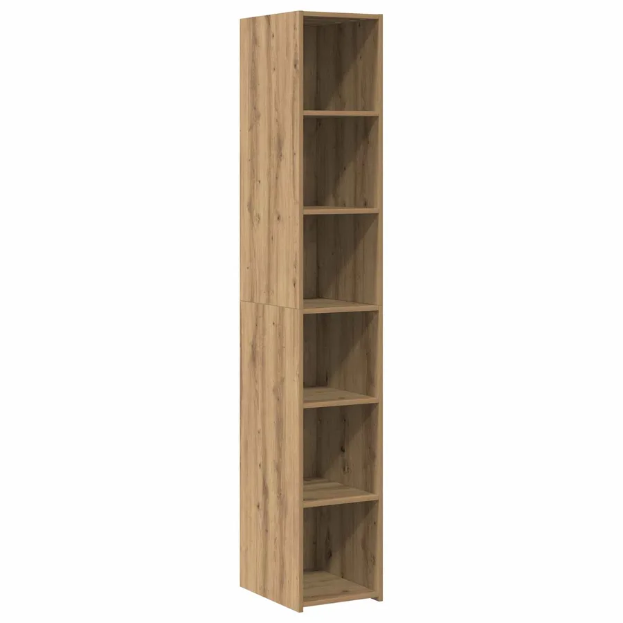 Haut Armoire Chêne artisanal 30 x 41 x 185 cm Bois d'ingénierie - 2