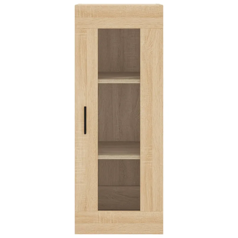 Buffet haut Chêne sonoma 34,5x34x180 cm Bois d'ingénierie - 7