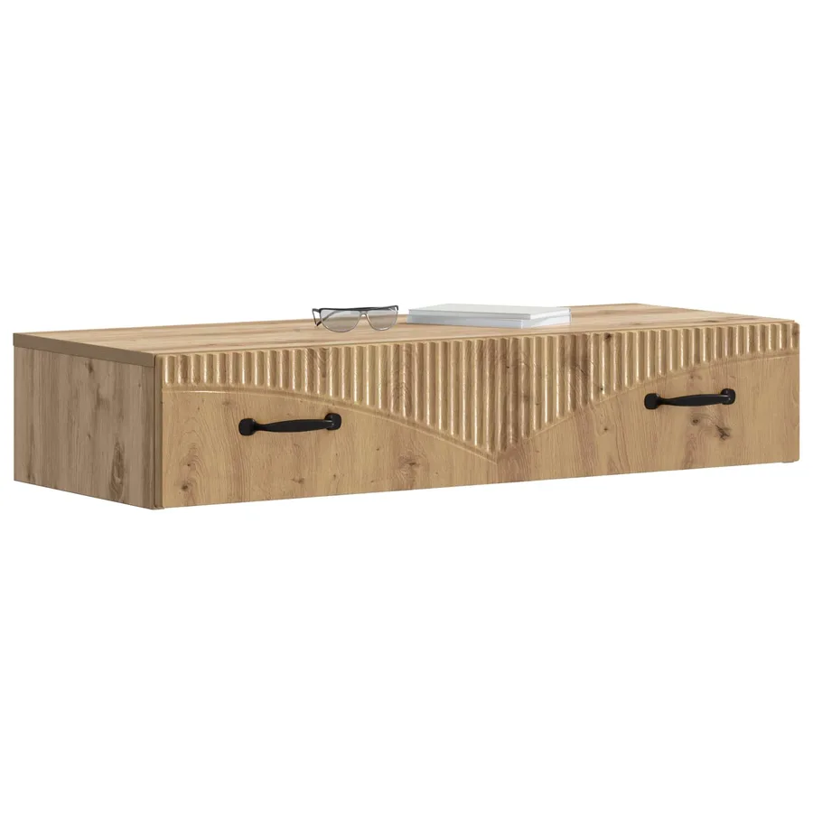 Table d'appoint murale 87,5 x 34,5 x 17 cm Bois d'ingénierie - 3
