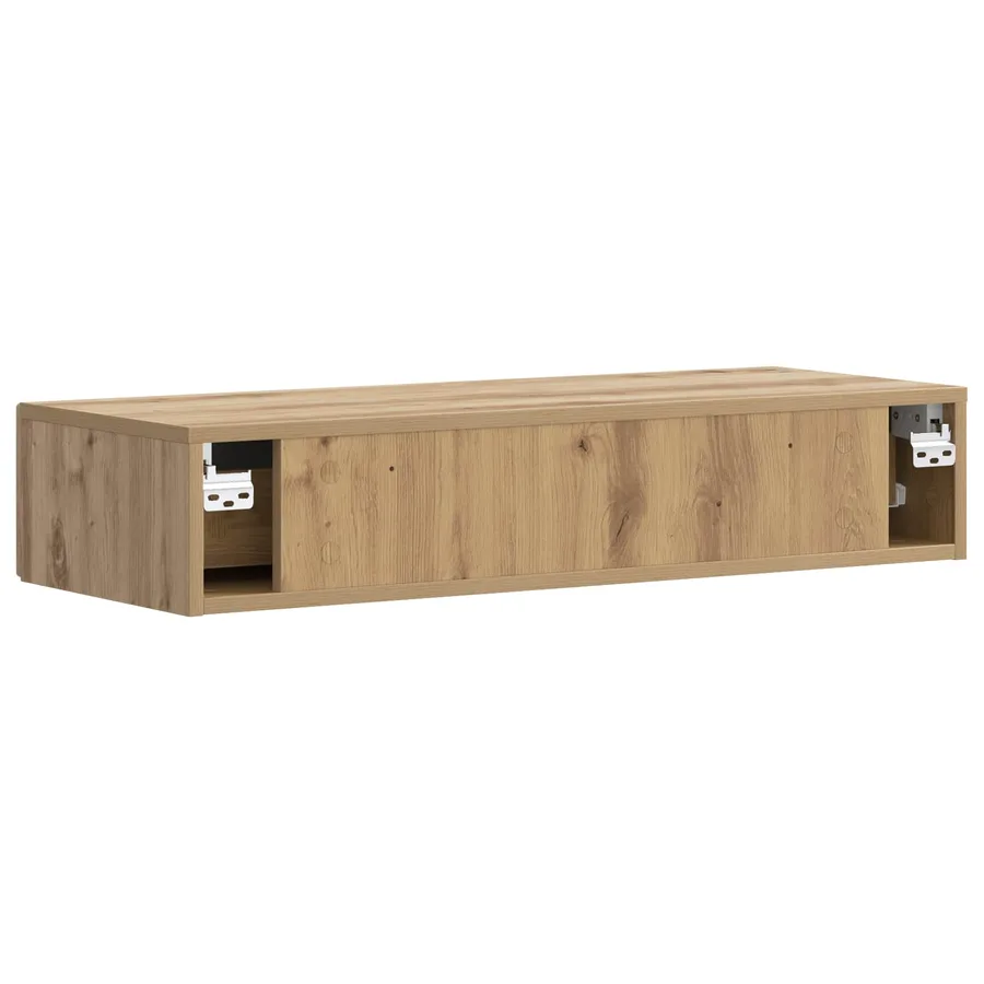 Table d'appoint murale 87,5 x 34,5 x 17 cm Bois d'ingénierie - 7