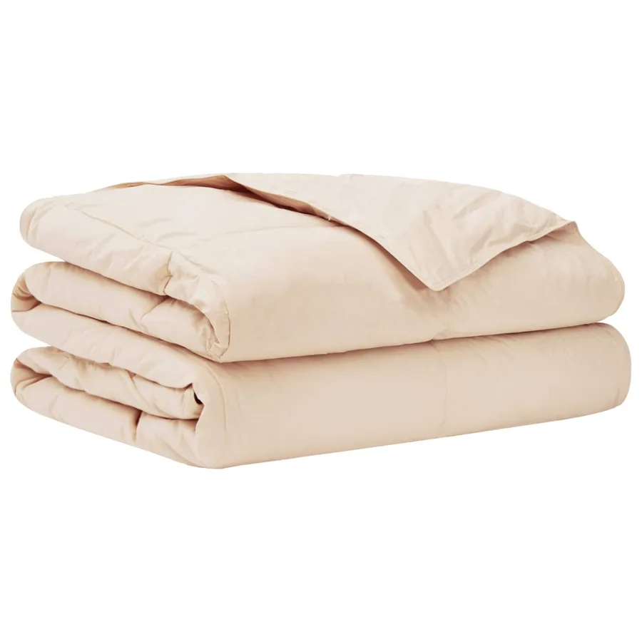 Couette d'été Beige 220 x 260 cm 100% Kapok Naturel - 2