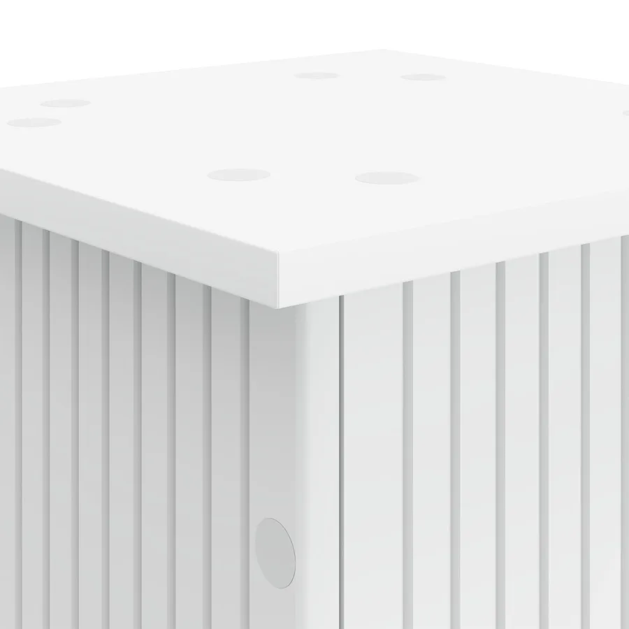 Support de Plante 2 pcs Blanc 30,5 x 30 x 43 cm - 9
