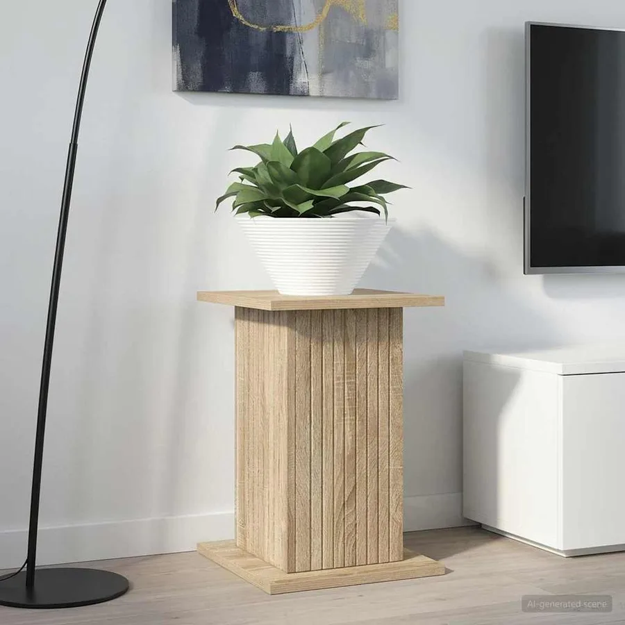 Support de Plante Chêne Sonoma 30,5 x 30 x 43 cm - 4