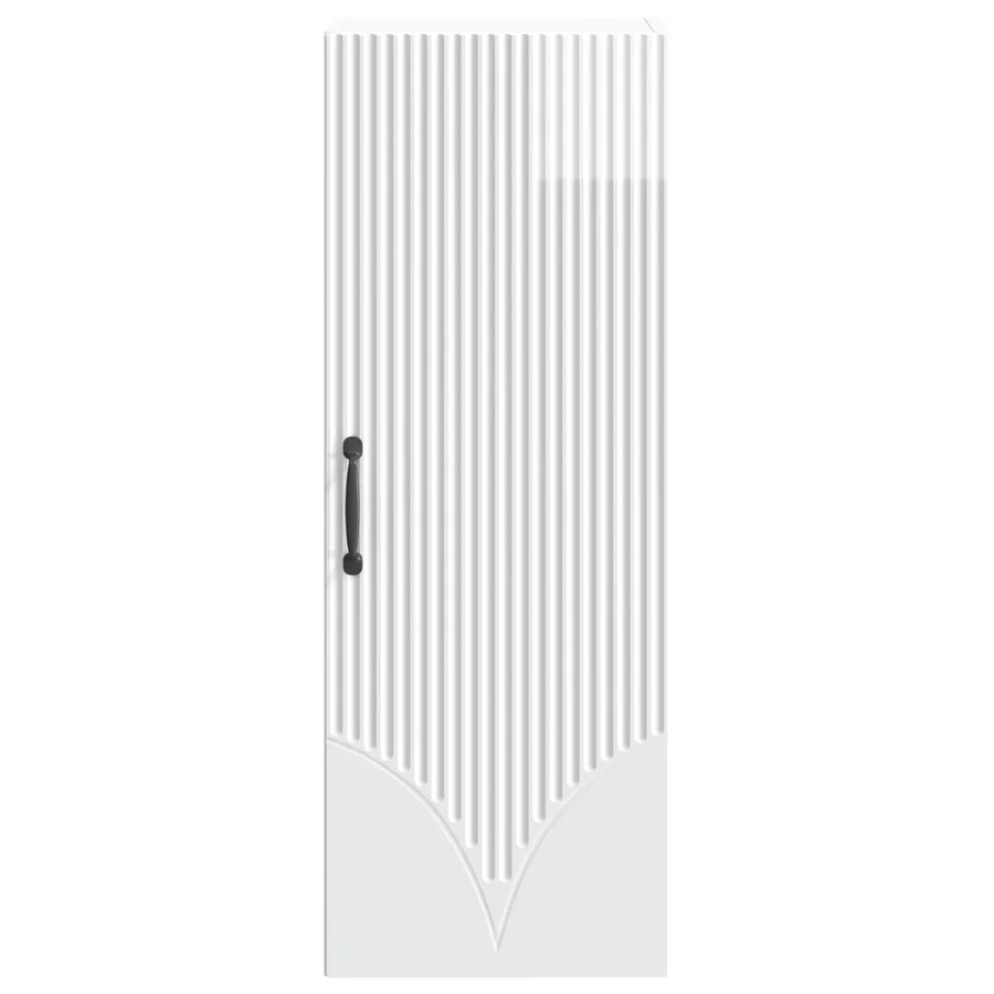 Armoire Murale Blanc brillant 33 x 34,5 x 90 cm - 4
