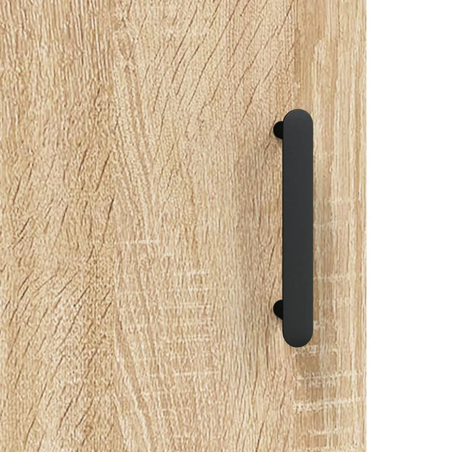 Buffet haut Chêne sonoma 34,5x34x180 cm Bois d'ingénierie - 9