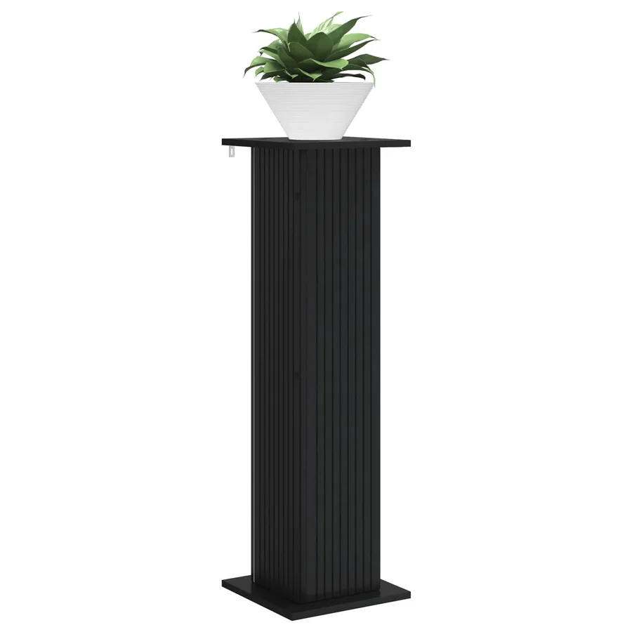 Support de Plante Noir 30,5 x 30 x 100,5 cm Bois d'ingénierie - 3