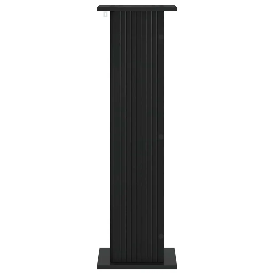 Support de Plante Noir 30,5 x 30 x 100,5 cm Bois d'ingénierie - 5
