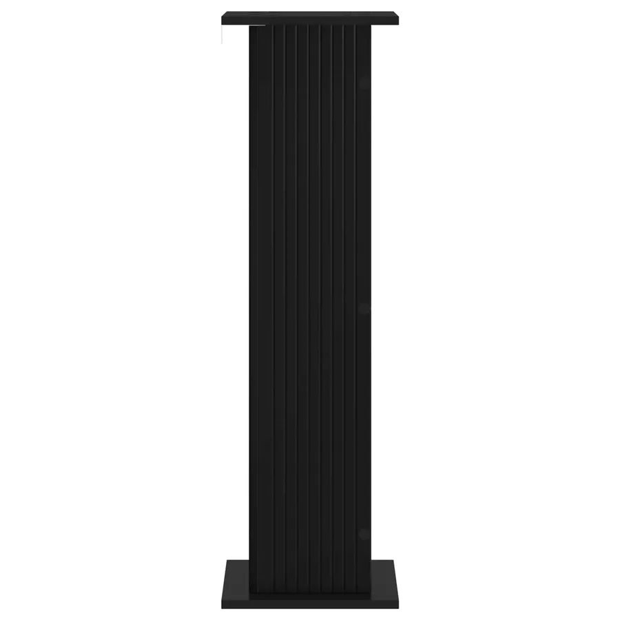 Support de Plante Noir 30,5 x 30 x 100,5 cm Bois d'ingénierie - 6