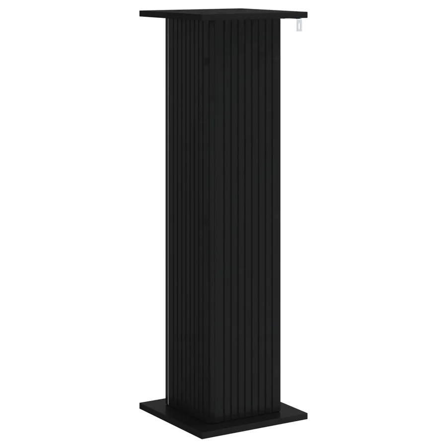 Support de Plante Noir 30,5 x 30 x 100,5 cm Bois d'ingénierie - 7