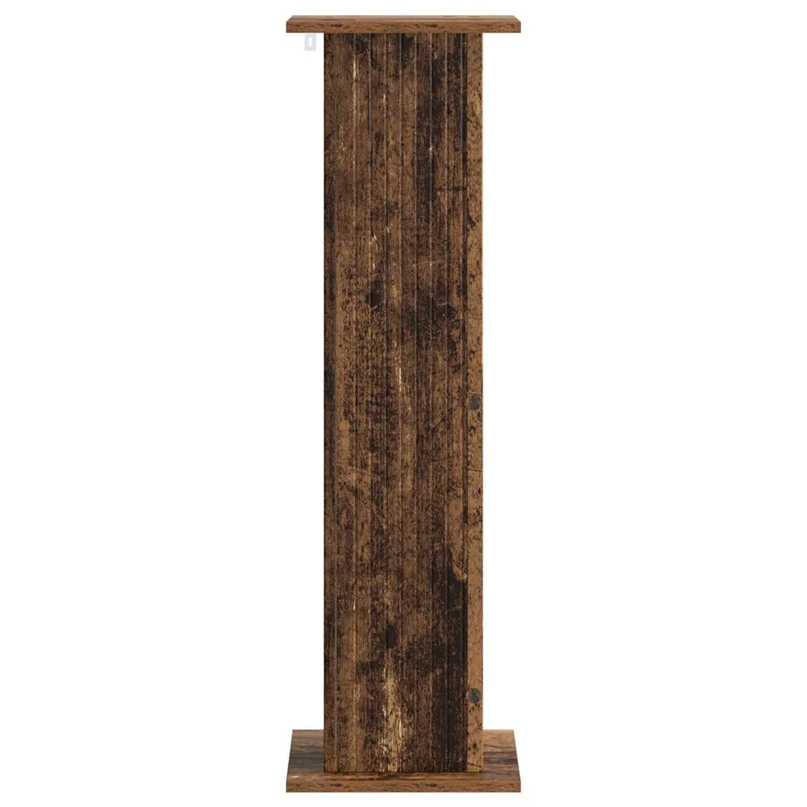 Support de Plante 2 pcs Bois ancien 30,5 x 30 x 100,5 cm - 6