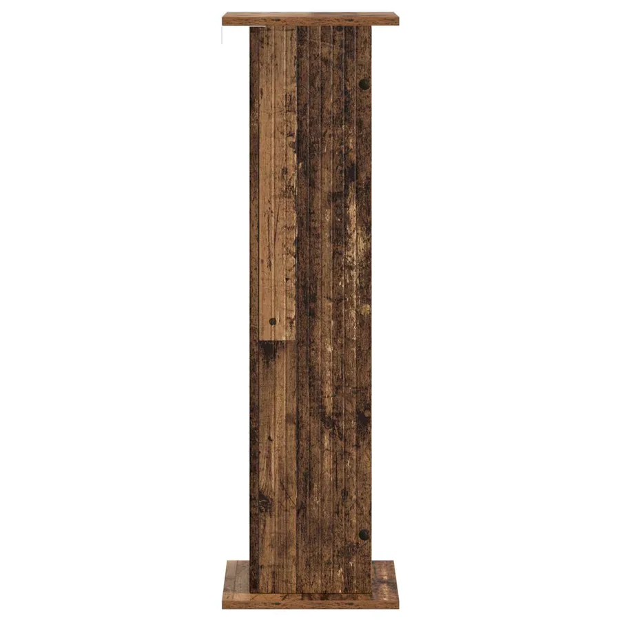 Support de Plante 2 pcs Bois ancien 30,5 x 30 x 100,5 cm - 7