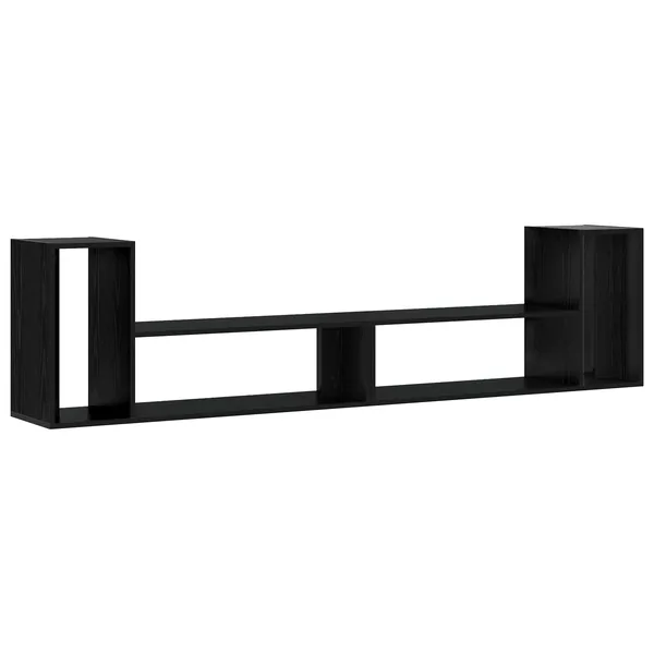 Meuble TV 100 x 30 x 50 cm Chêne noir Bois d'ingénierie