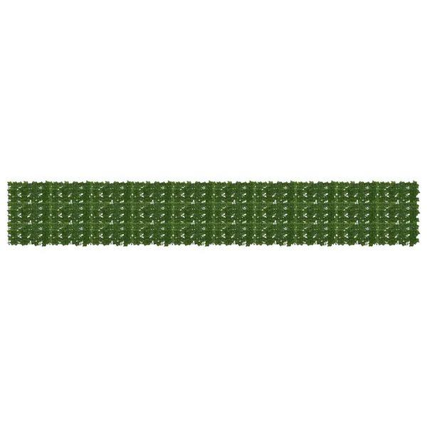 Écran de balcon avec feuilles Vert 500 x 75 cm
