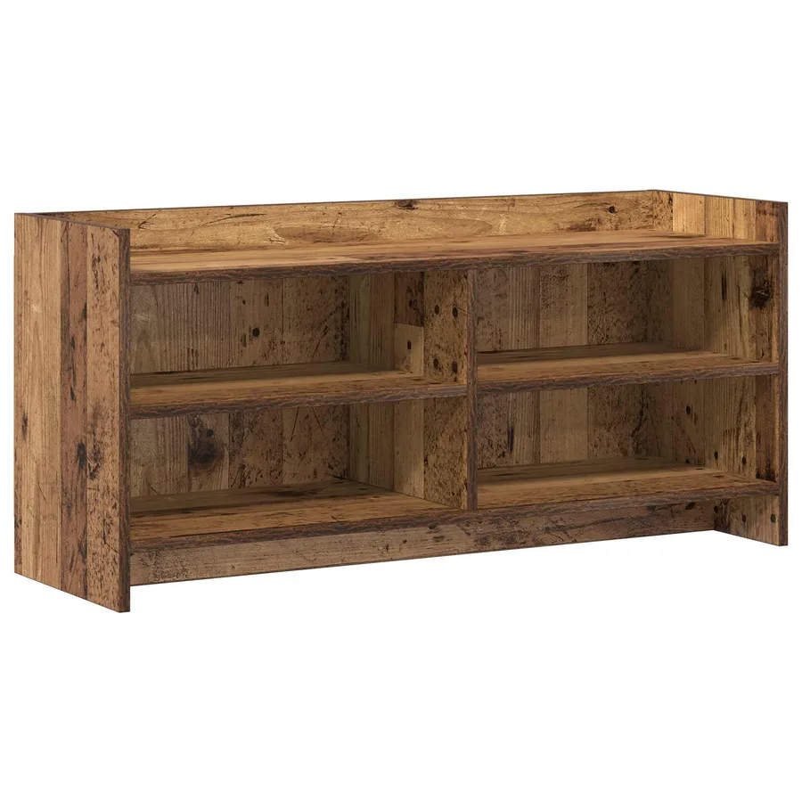 Meuble TV 100 x 33 x 47 cm Bois ancien Bois d'ingénierie - 2