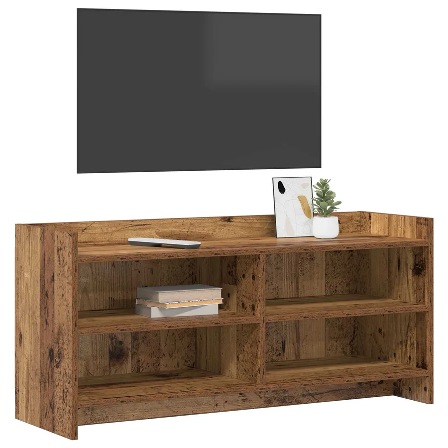 Meuble TV 100 x 33 x 47 cm Bois ancien Bois d'ingénierie - 3