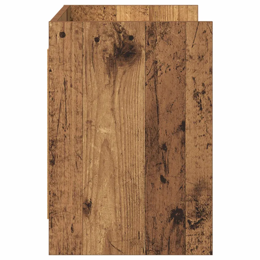 Meuble TV 100 x 33 x 47 cm Bois ancien Bois d'ingénierie - 5