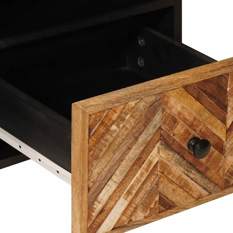 Armoires de rangement avec tiroir Marron 100 x 33,5 x 46 cm - 7