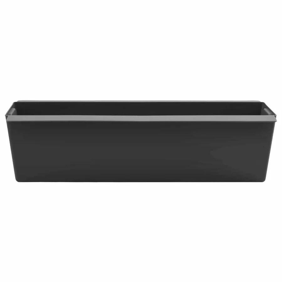 Caisses à fleurs pour palettes Euro 24 pcs Noir - 4