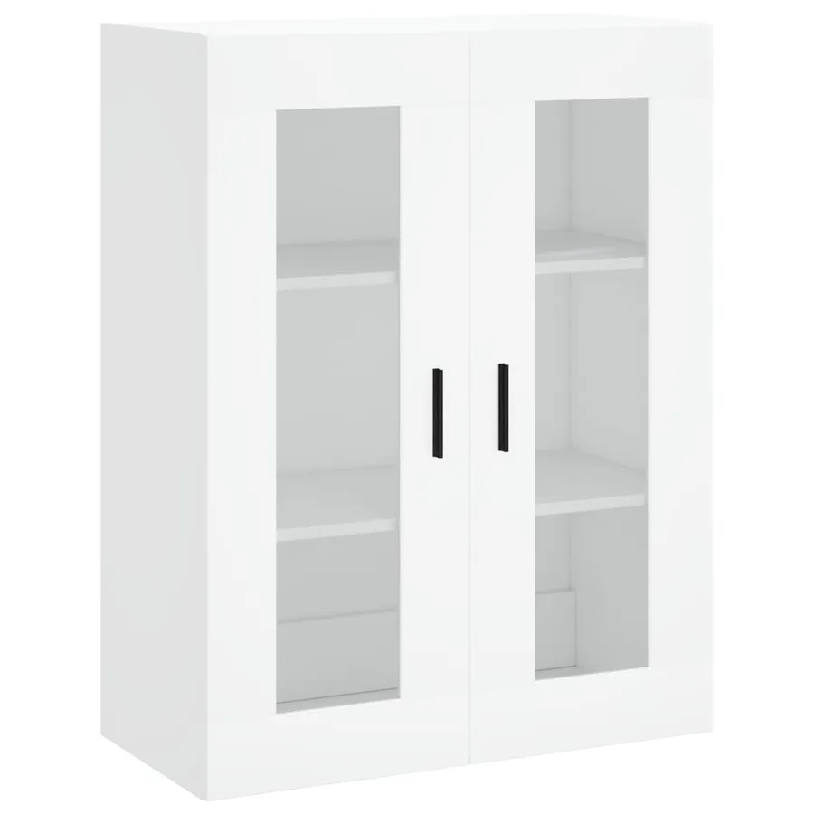 Armoire murale blanc 69,5x34x90 cm - 2