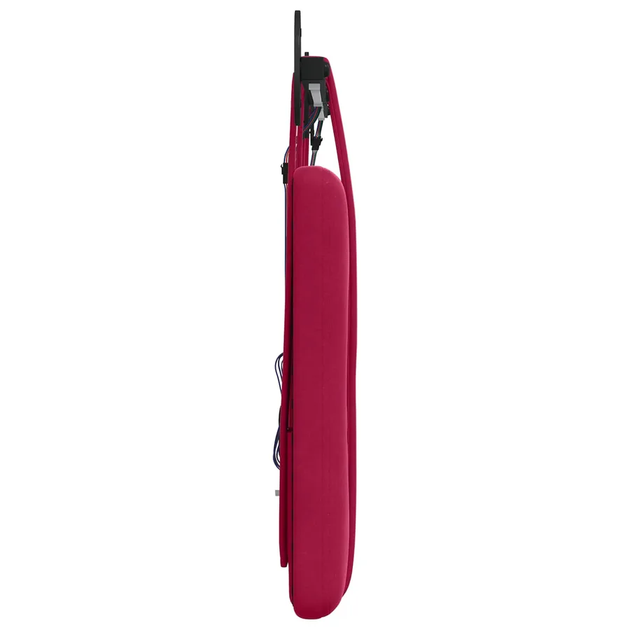 Tête de lit suspendue Avec lumière LED Bordeaux Velours - 7