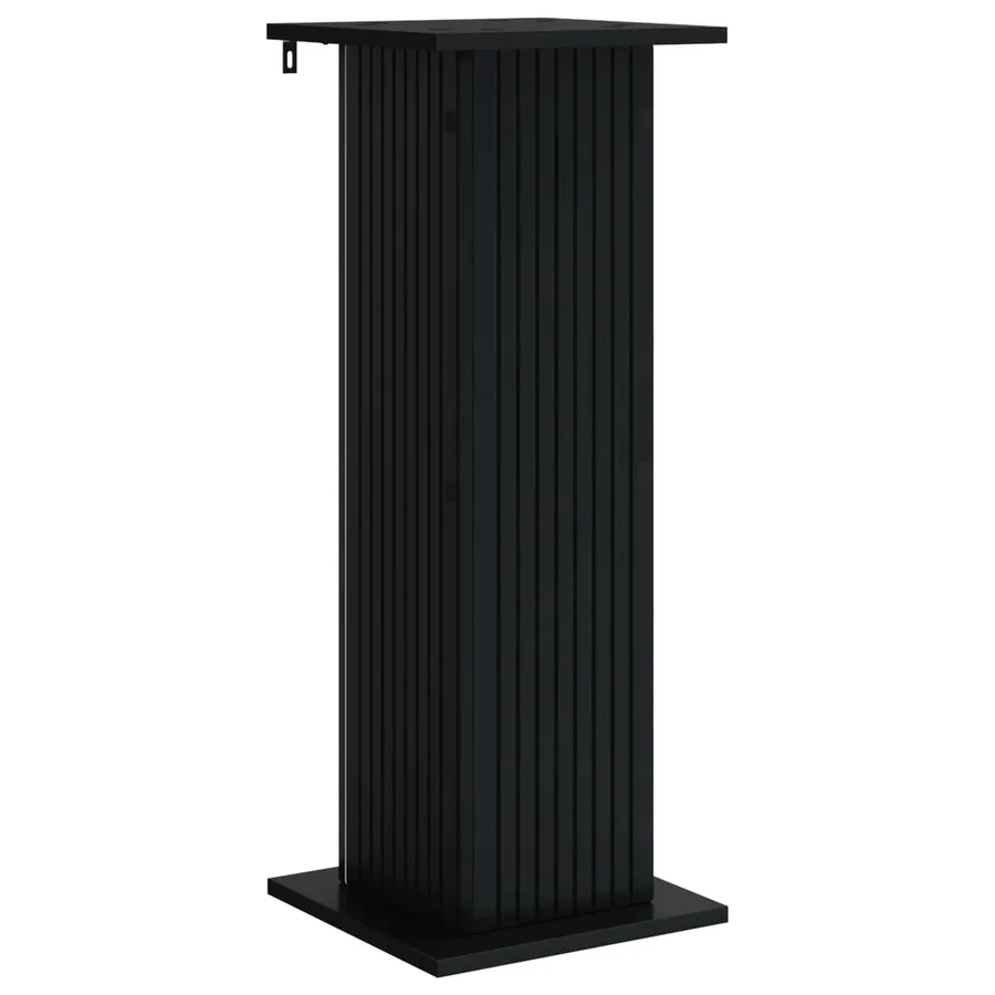 Support de Plante 2 pcs Noir 30,5 x 30 x 80,5 cm - 5