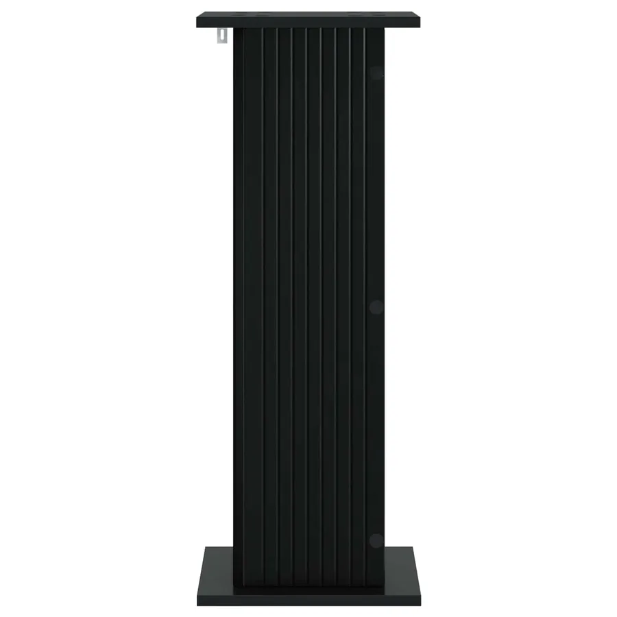 Support de Plante 2 pcs Noir 30,5 x 30 x 80,5 cm - 6