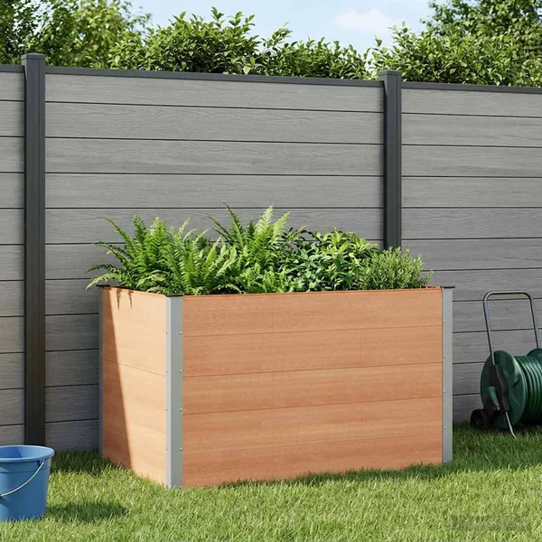 Jardinière surélevée Marron 150 x 100 x 91 cm
