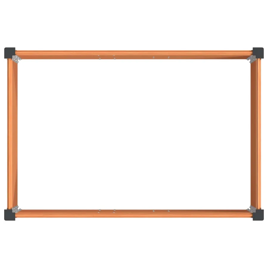 Jardinière surélevée Marron 150 x 100 x 91 cm - 5