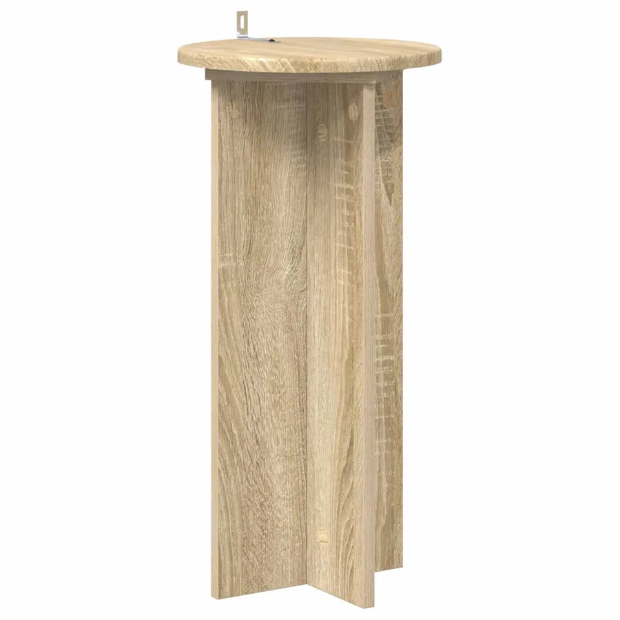 Support de Plante 2 pcs Chêne Sonoma 29,5 x 29,5 x 60 cm - 5
