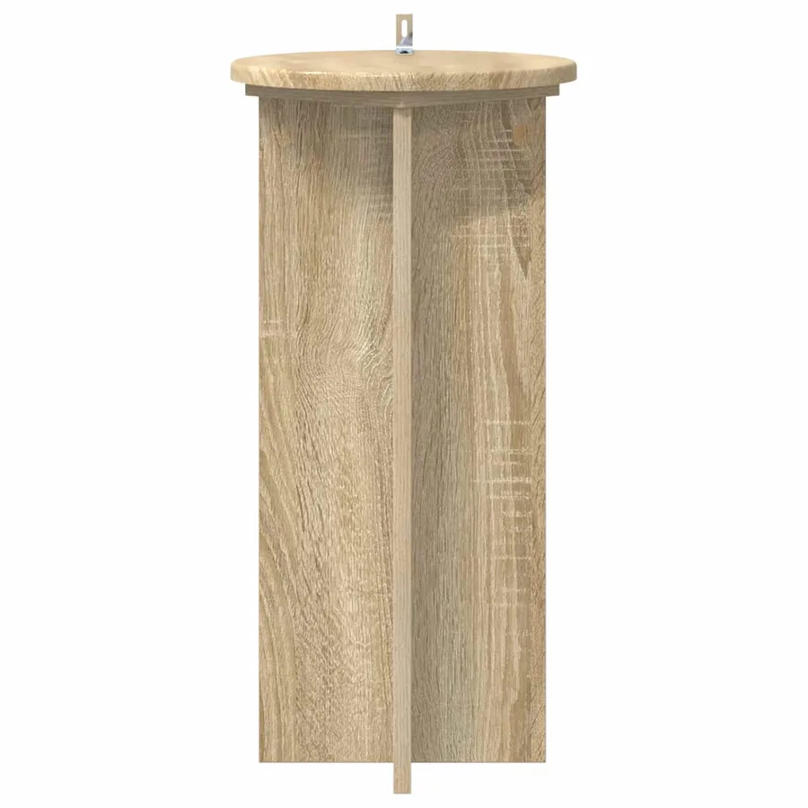 Support de Plante 2 pcs Chêne Sonoma 29,5 x 29,5 x 60 cm - 6
