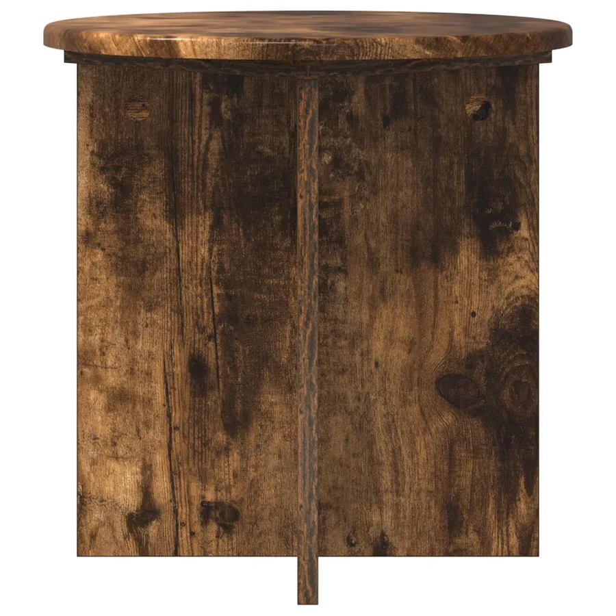 Support de Plante 2 pcs Chêne fumé 40 x 40 x 40 cm - 6