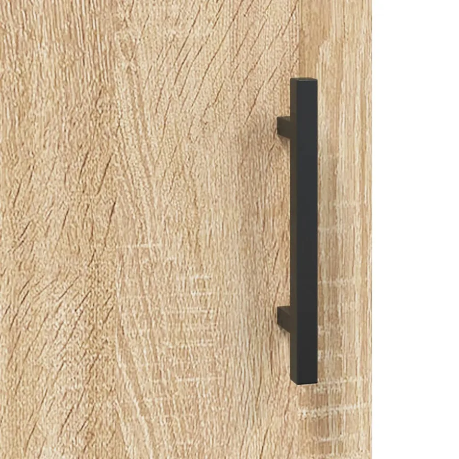 Buffet haut Chêne sonoma 34,5x34x180 cm Bois d'ingénierie - 10
