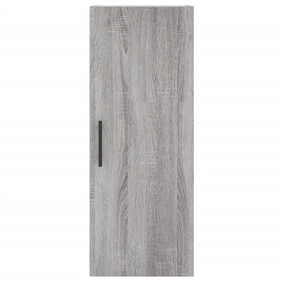 Buffet haut Sonoma gris 34,5x34x180 cm Bois d'ingénierie - 6