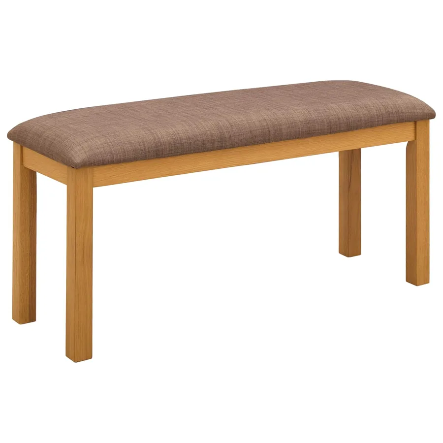 Banc de salle à manger 95 x 32 x 45 cm Bois de chêne massif - 2