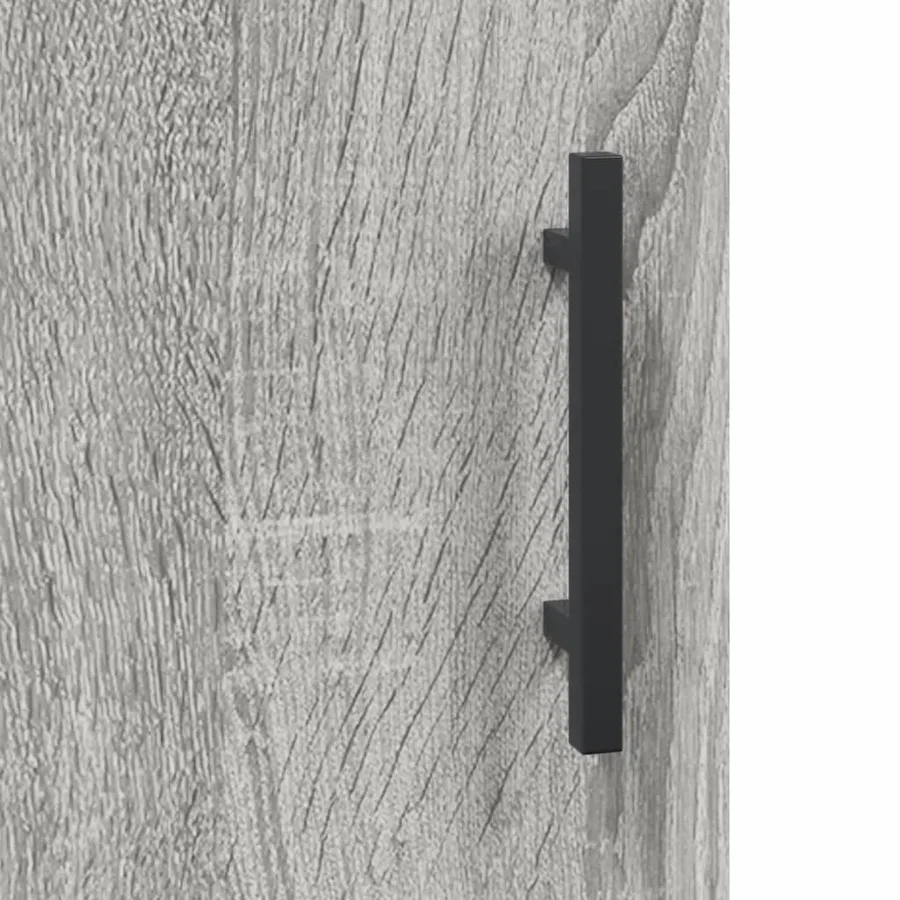 Buffet haut Sonoma gris 34,5x34x180 cm Bois d'ingénierie - 10
