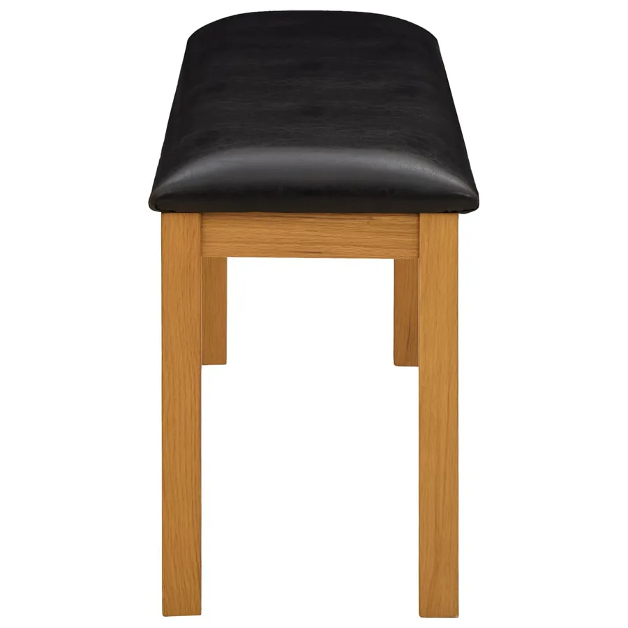 Banc de salle à manger 95 x 32 x 45 cm Bois de chêne massif - 4