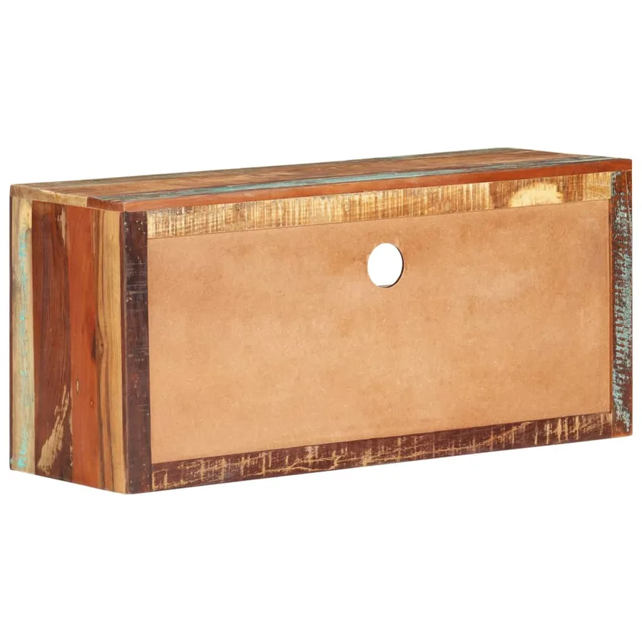 Meubles TV 2 pcs 88x30x40 cm Bois de récupération solide - 4
