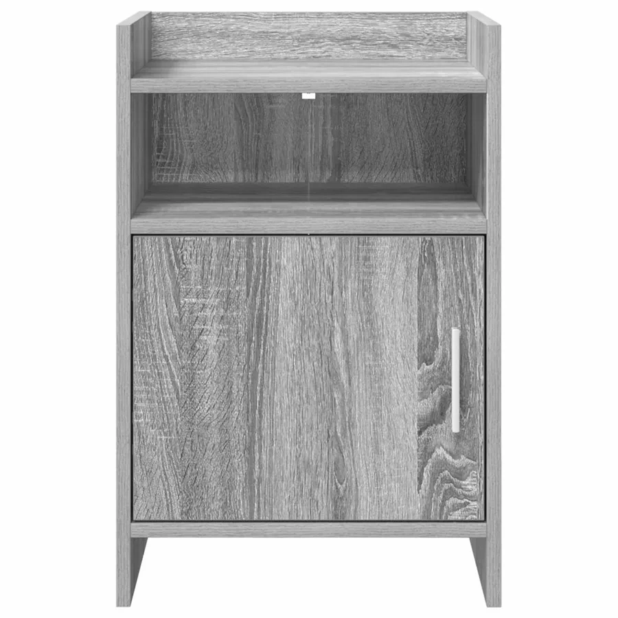 Tables de chevet Sonoma gris 40 x 36 x 60 cm Bois d'ingénierie - 4