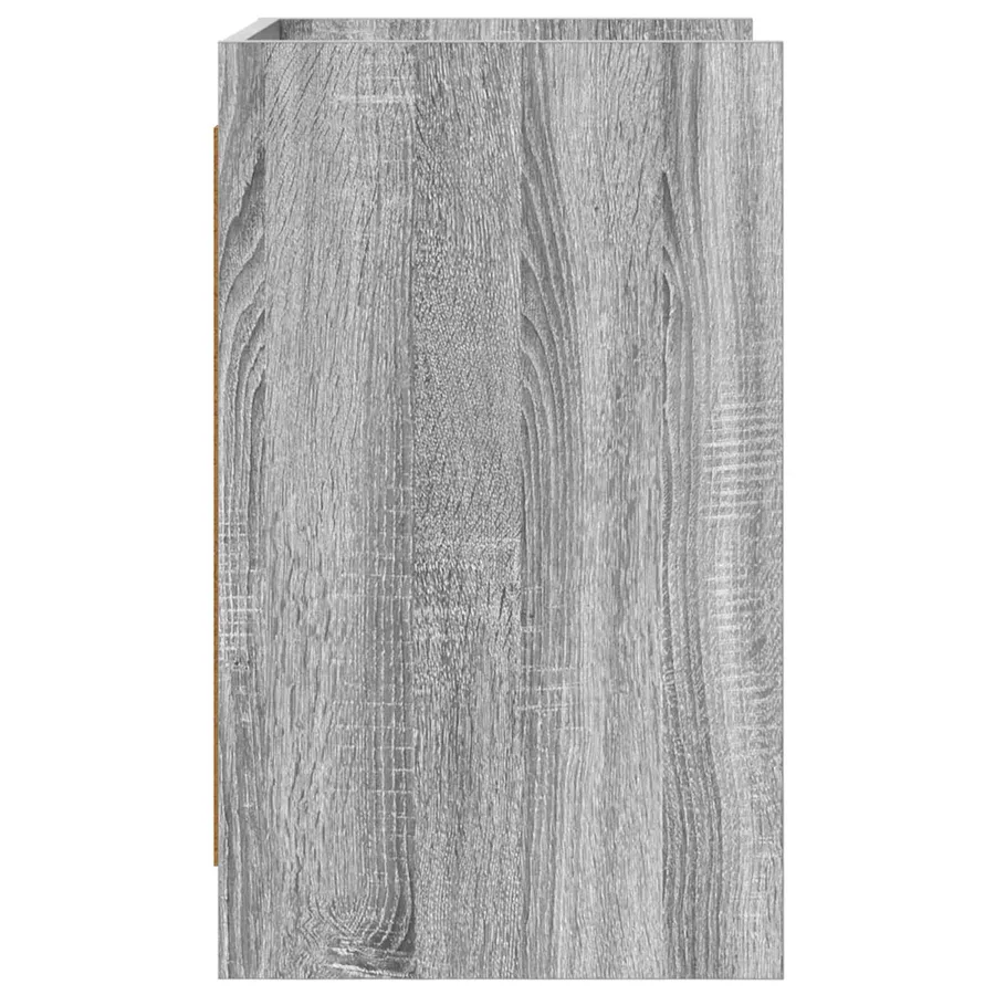Tables de chevet Sonoma gris 40 x 36 x 60 cm Bois d'ingénierie - 5