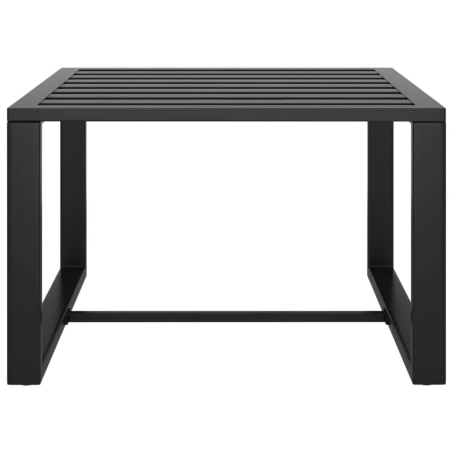 Salon de jardin 7 pcs avec coussins Aluminium Anthracite - 8