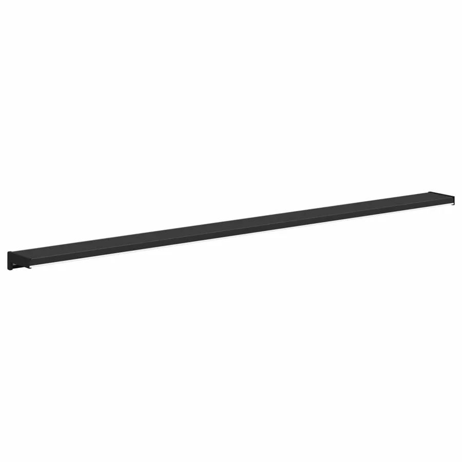 Appui de fenêtre Noir avec grain de bois 160 x 15 x 4,5 cm PVC - 6