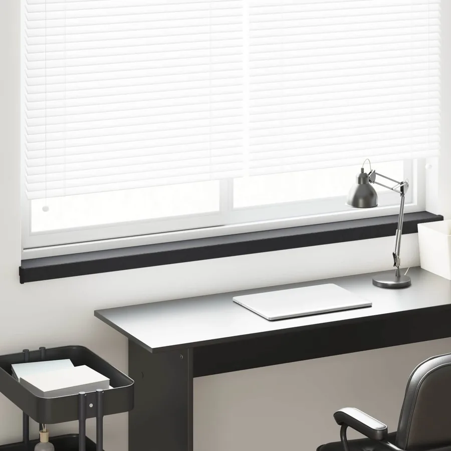 Appui de fenêtre Anthracite avec grain de bois PVC