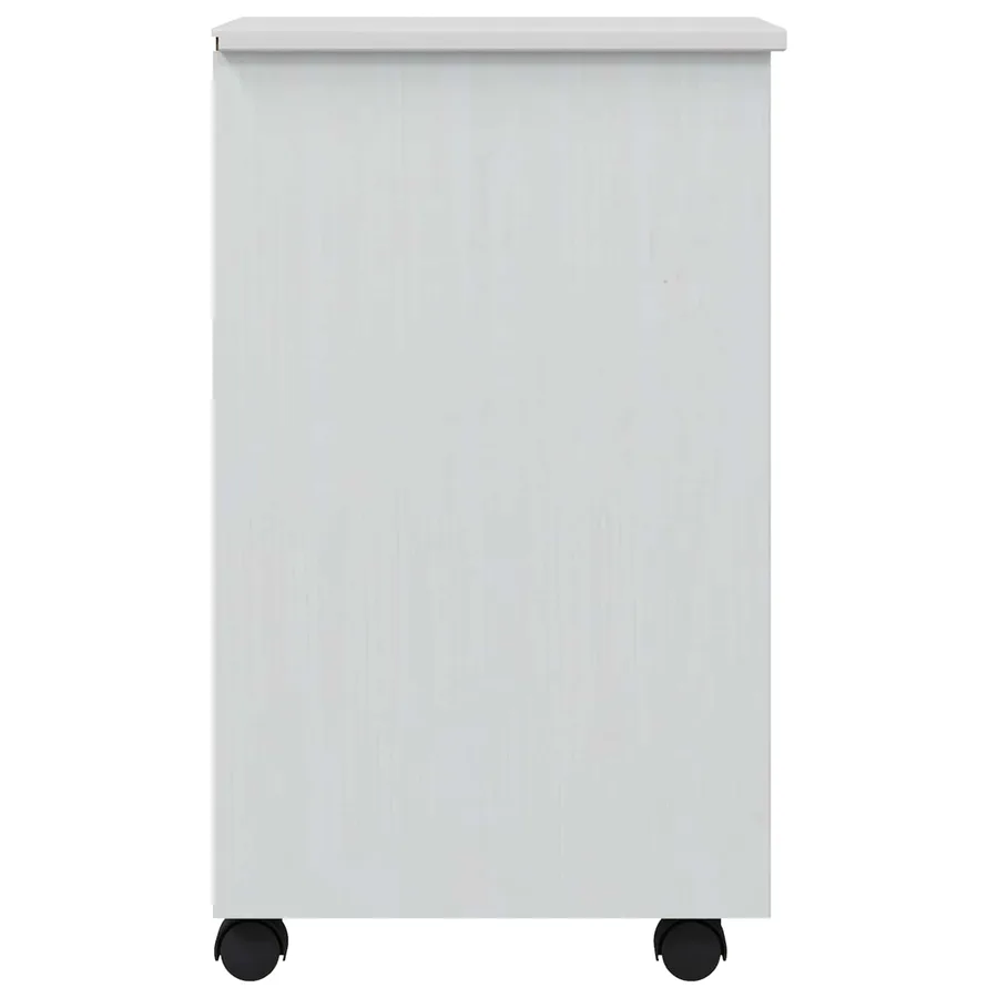 Cabinet Roulant avec Tiroirs CORONA Blanc - 5