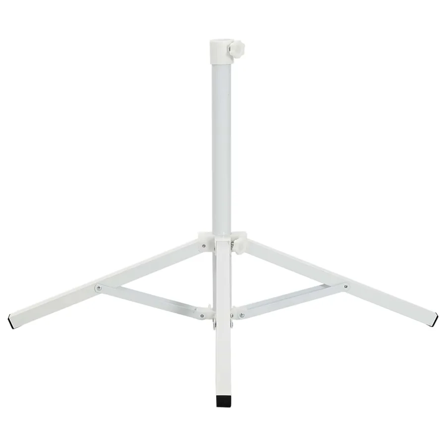 Support de parasol Blanc Acier pour 25-32 mm Poteau - 7
