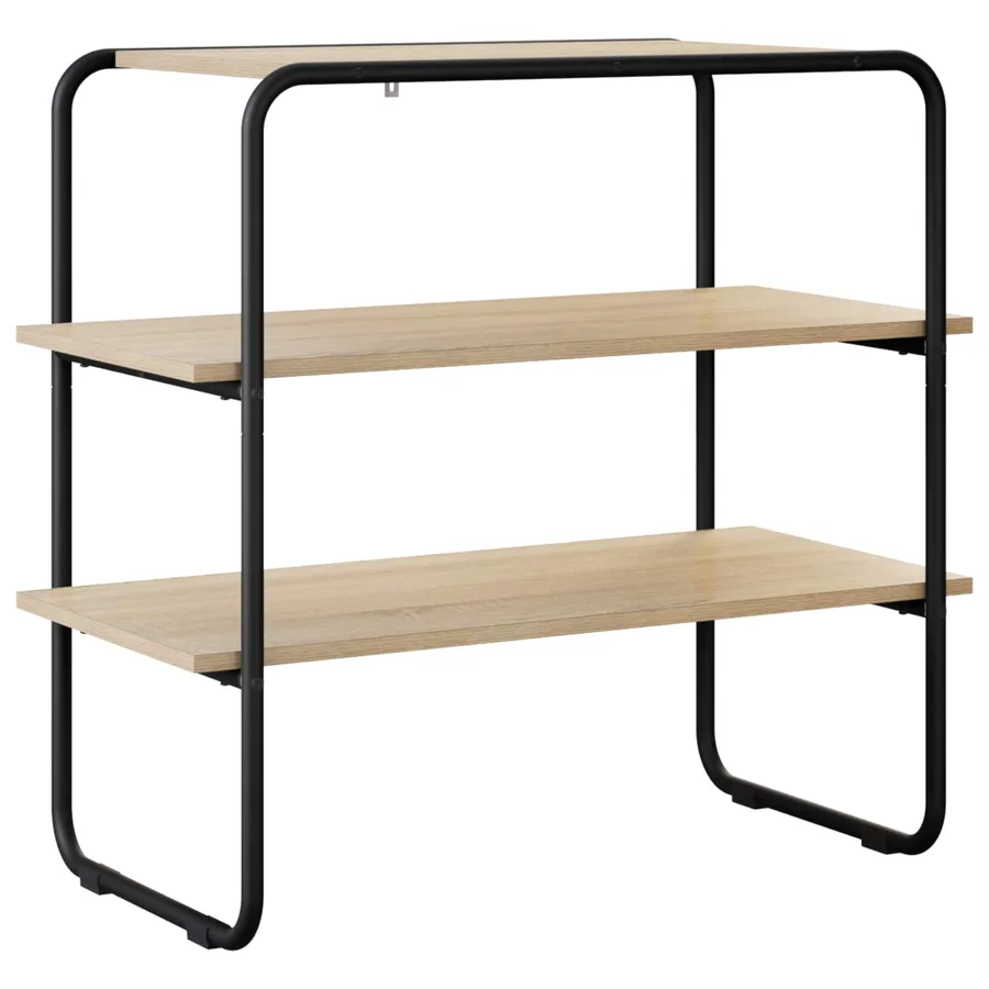 Table console Chêne Sonoma 60 x 41 x 75 cm Bois d'ingénierie - 2