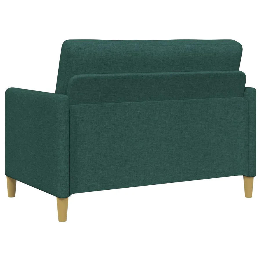 Sofa avec rangement Vert foncé 122 x 78 x 87 cm Polyester - 5